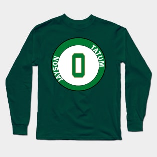 Jayson Tatum Boston Celtics Long Sleeve T-Shirt